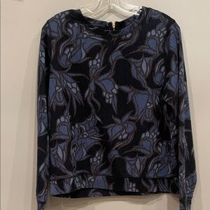 Floral Patterned Long Sleeve Top H&M small